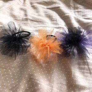 Halloween Hair/Wrist ties! Fun, cute, spooky (2)